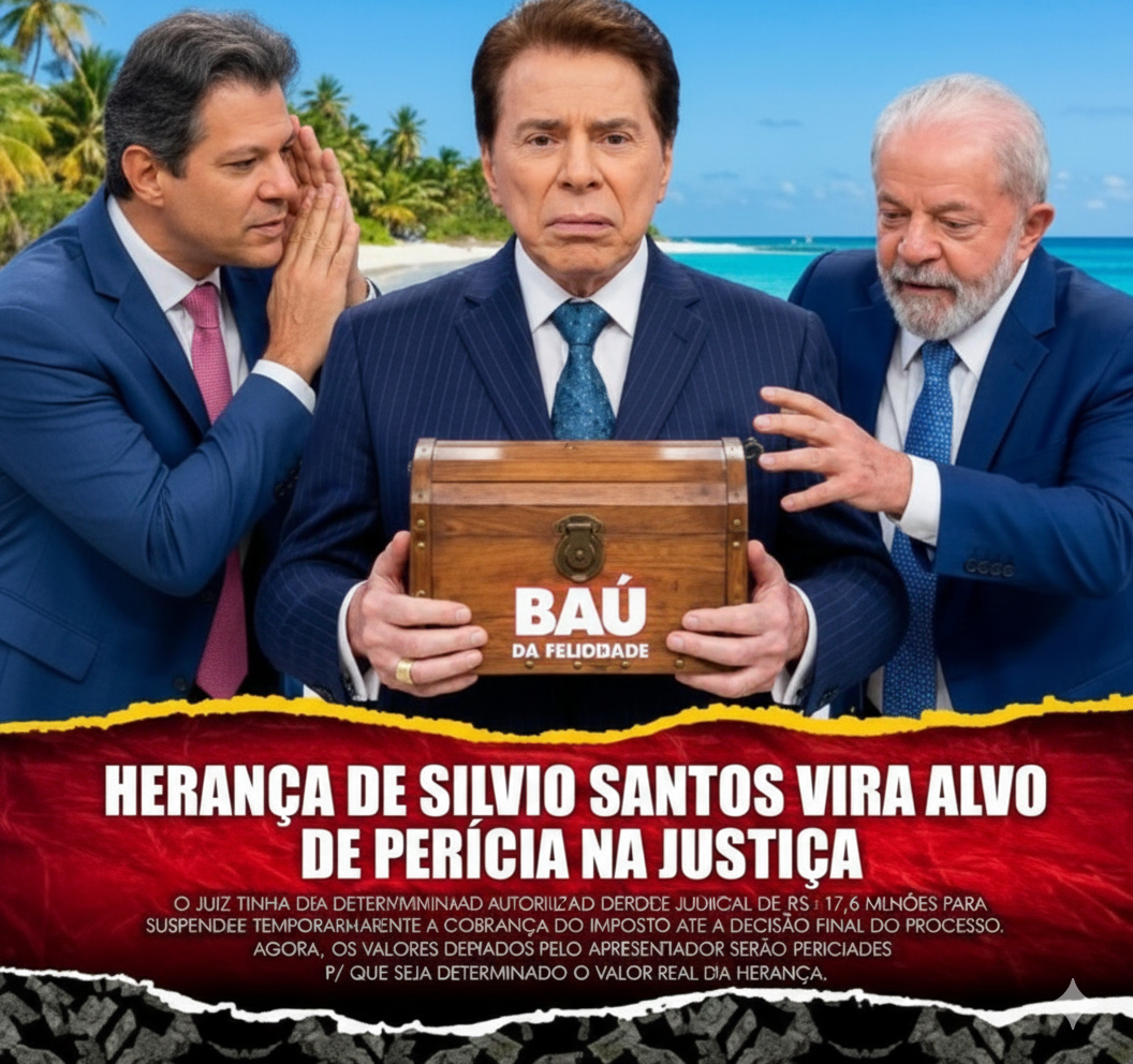 LUPA DO GOVERNO: Justiça Exige Perícia em Fortuna de Silvio Santos e Acende Alerta Sobre Arrecadação