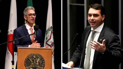 BASTIDORES DA DIREITA: Flávio Bolsonaro admite convite para Zema ser seu vice na disputa pelo Planalto