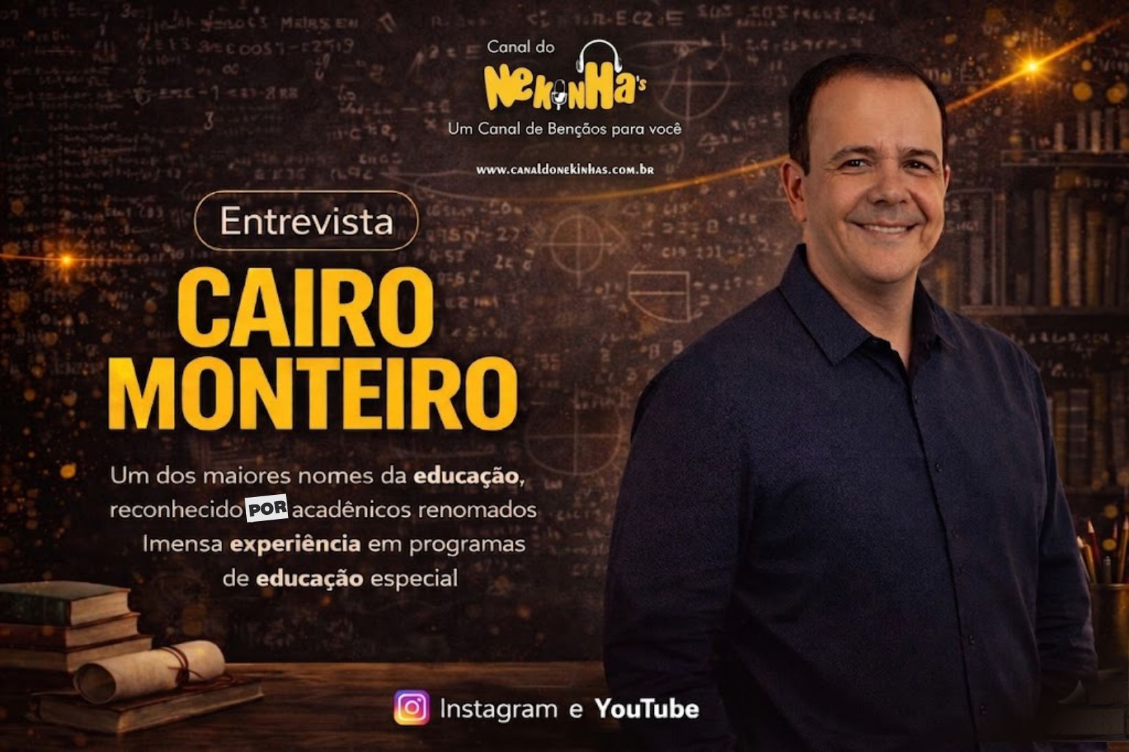 Trajetória e Gestão: Cairo Monteiro é o Convidado de Hoje no Nekinhas Podcast