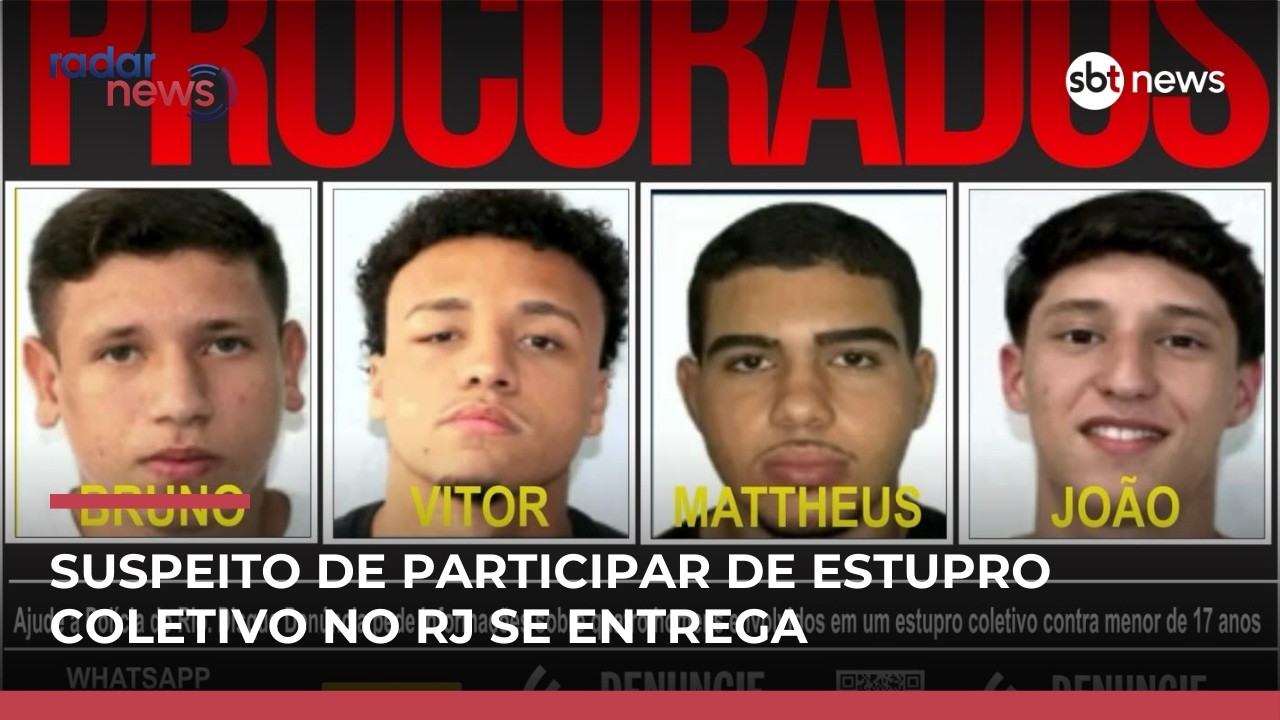 Justiça a Caminho: Suspeito de participar de estupro coletivo em Copacabana entrega-se à polícia