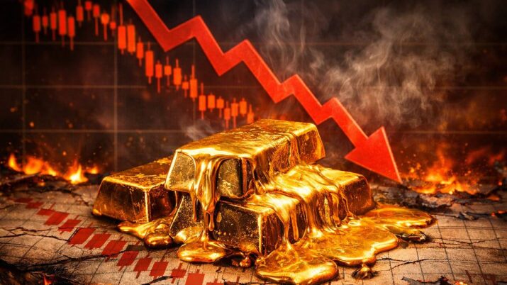 Brilho Ofuscado: Ouro tem pior semana em 15 anos com debandada de investidores