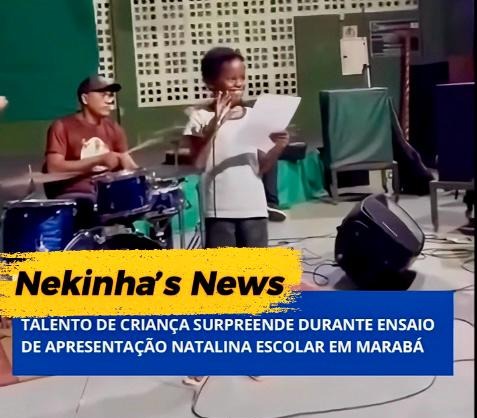 VOZ DE OURO! Criança de Marabá Emociona a Web com Ensaio de "Oh Happy Day"