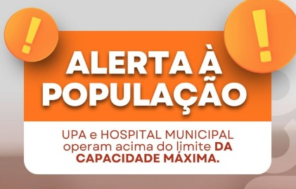 Alerta Vermelho: UPA de Ipatinga atinge 204% de ocupação e Hospital Municipal opera acima do limite