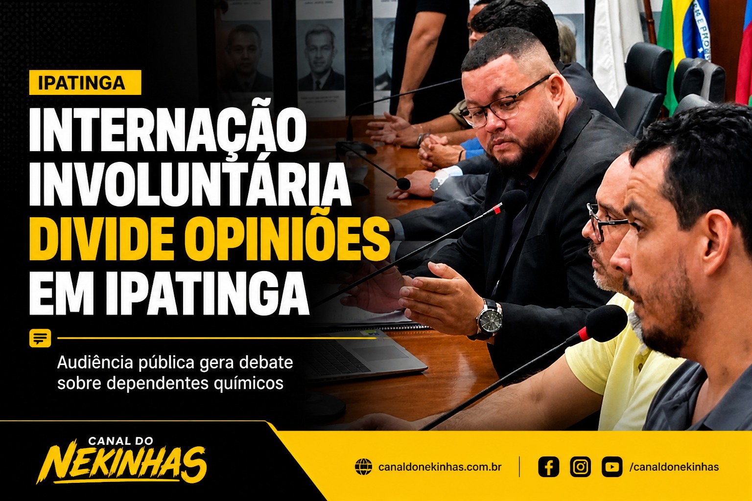 Internação involuntária divide opiniões em audiência pública em Ipatinga