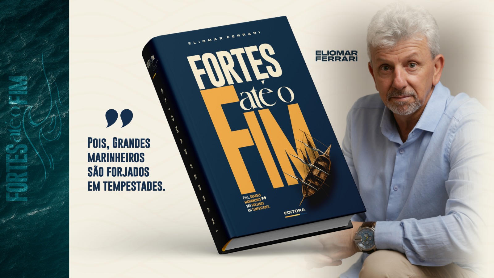 Pastor Eliomar Ferrari participa do Nekinhas Podcast e Fala do Seu Novo Livro. "FORTES ATÉ O FIM"