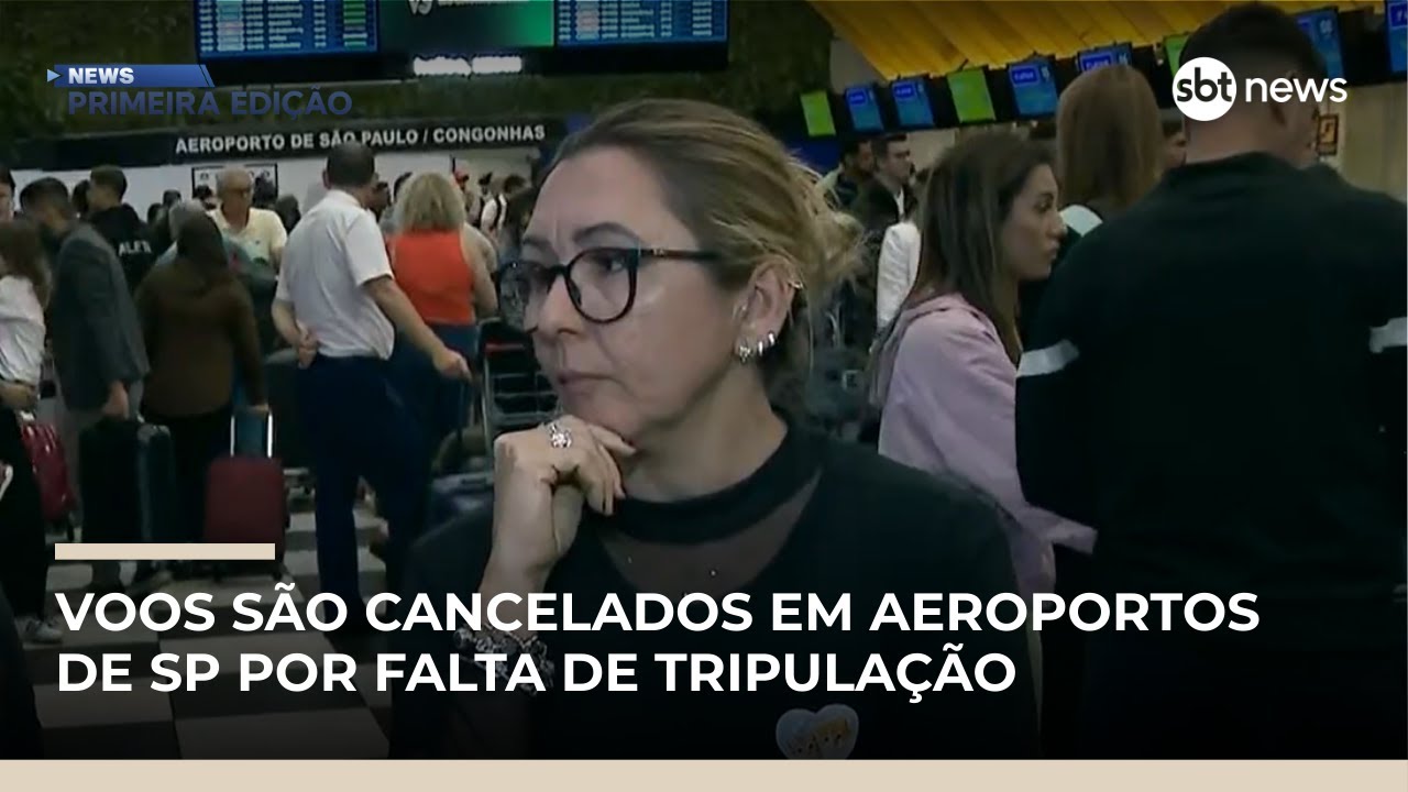 CAOS NO AR: Aeroporto de Congonhas Amanhece Lotado Após Onda de Cancelamentos