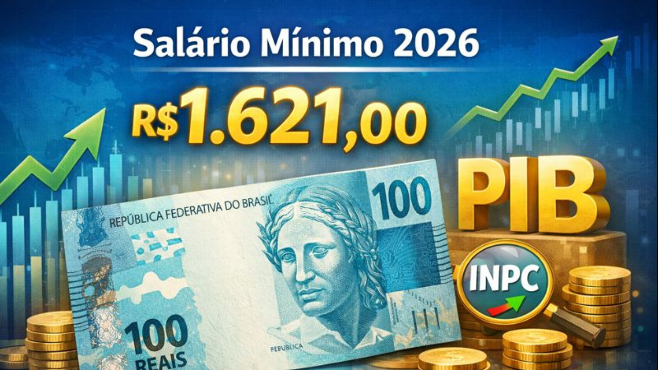 Dinheiro no Bolso: Novo salário mínimo começa a ser pago nesta segunda-feira (2)