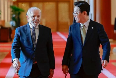 Olho no Tigre Asiático: Lula projeta conclusão de acordo Mercosul-Coreia do Sul ainda em 2026