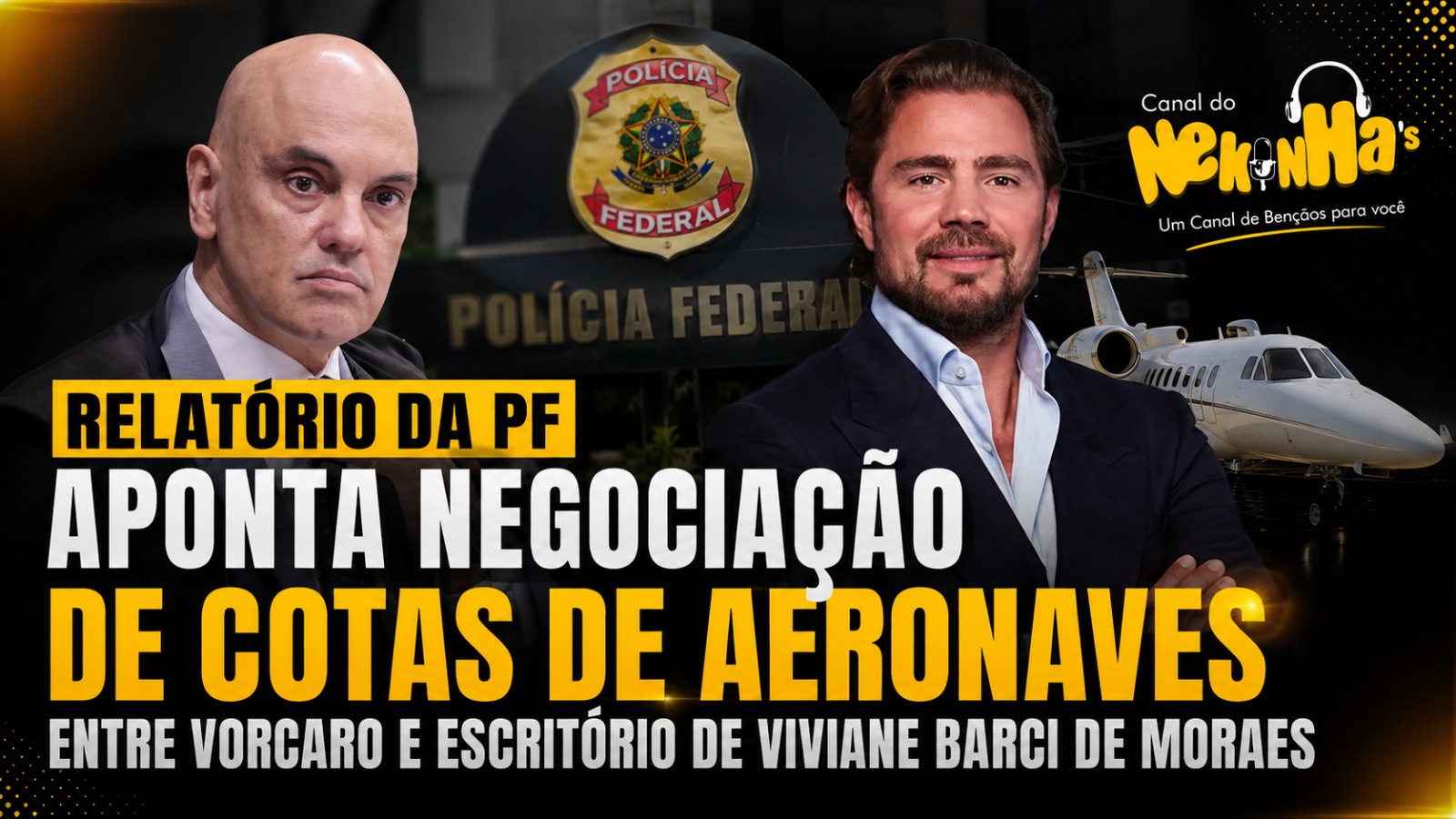 Relatório da PF aponta negociação de cotas de aeronaves entre Vorcaro e escritório de Viviane Barci de Moraes